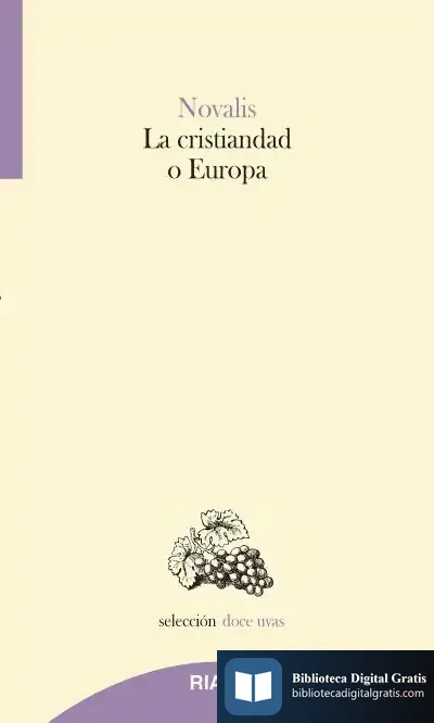 Descargar La Cristiandad O Europa de Novalis