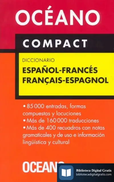 Descargar Océano Compact Diccionario Español - Francés / Français - Espagnol de Angel Calvo
