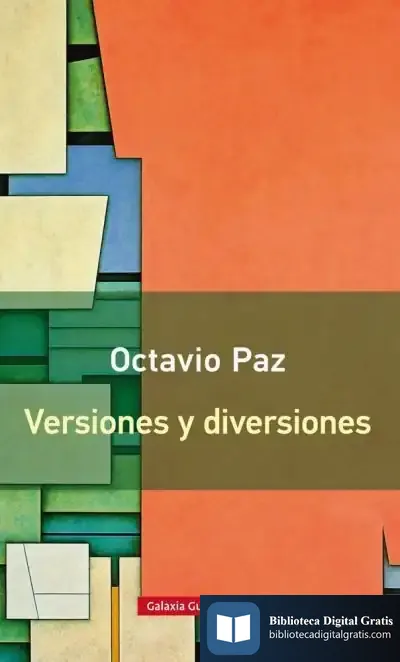 Descargar Versiones Y Diversiones de Octavio Paz