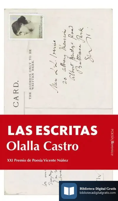 Descargar Las Escritas de Olalla Castro