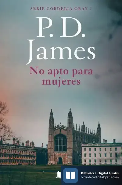 Descargar No Apto Para Mujeres (Cordelia Gray 2)