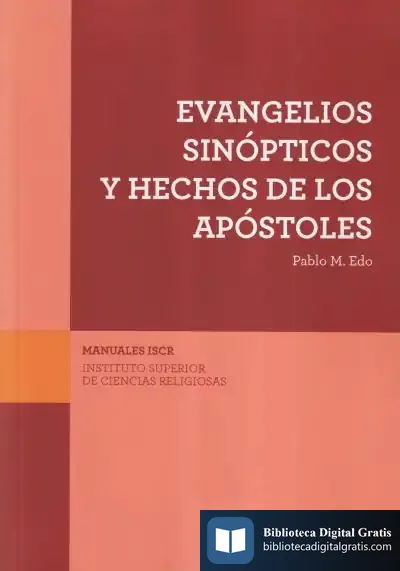 Descargar Evangelios Sinópticos Y Hechos De Los Apóstoles