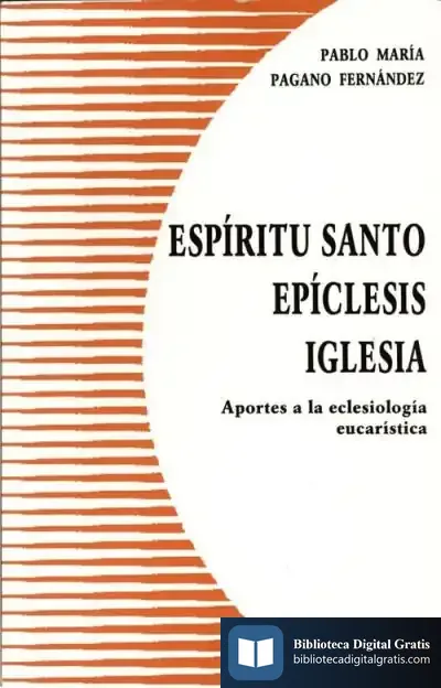 Descargar Espíritu Santo. Epíclesis.Iglesia