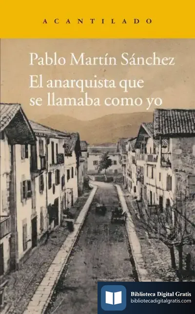 Descargar El Anarquista Que Se Llamaba Como Yo