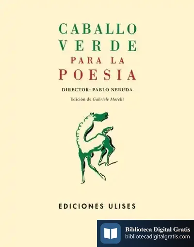 Descargar Caballo Verde Para La Poesía de Pablo Neruda