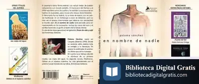 Descargar En Nombre De Nadie de Paloma Sánchez López