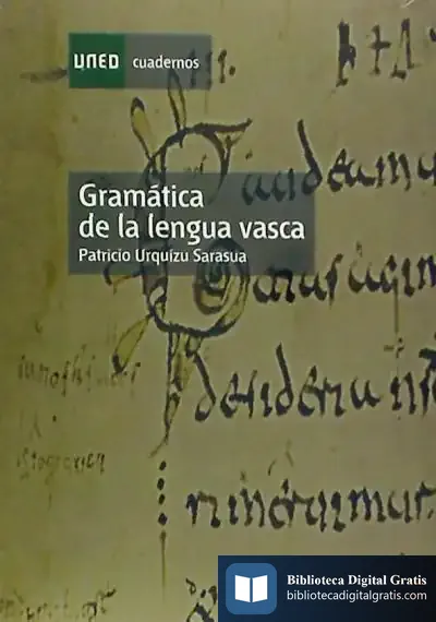 Descargar Gramática De La Lengua Vasca de Esperanza Guillén