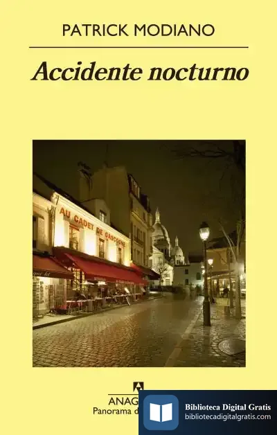 Descargar Accidente Nocturno de Patrick Modiano