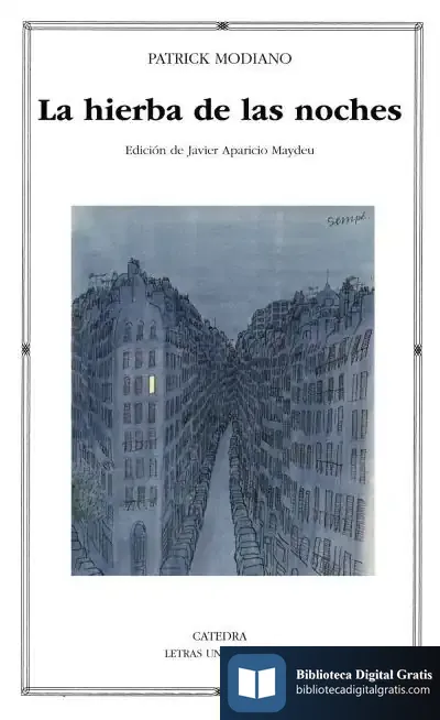 Descargar La Hierba De Las Noches de Patrick Modiano