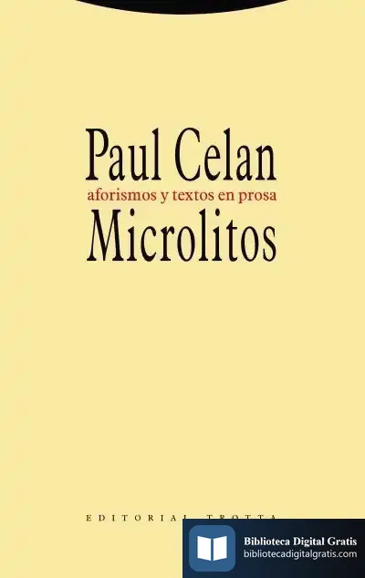 Descargar Microlitos: Aforismos Y Textos En Prosa