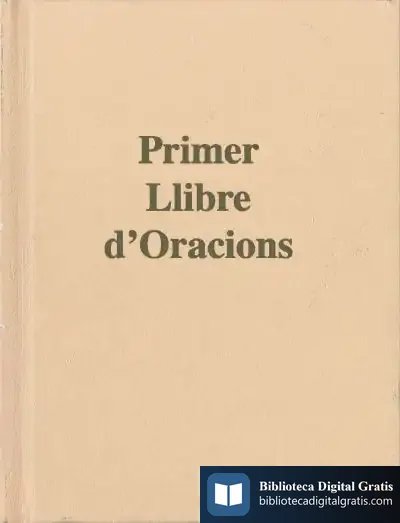 Descargar Primer Llibre D'Oracions
