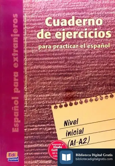 Descargar Cuaderno De Ejercicios. Nivel Inicial