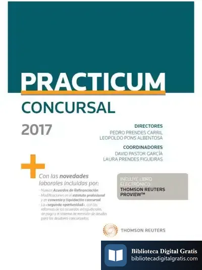 Descargar Practicum Concursal 2017 de Pedro Prendes Carril