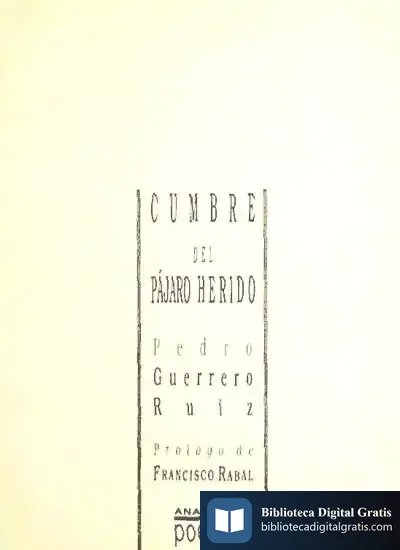 Descargar Cumbre Del Pájaro Herido