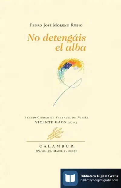 Descargar No Detengáis El Alba de El Discípulo Anónimo