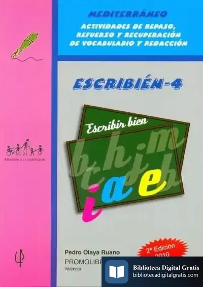 Descargar Escribien 4 de Antton Kazabon Amigorena