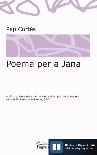 Descargar Poema Per A Jana de Pep Cortés Vila