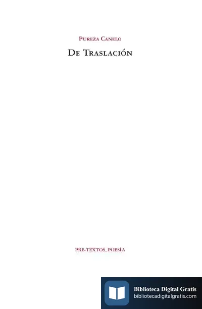 Descargar De Traslación de Pureza Canelo