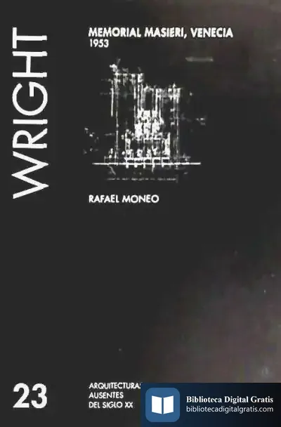 Descargar Frank Lloyd Wright: Memorial Masieri , Venecia 1953