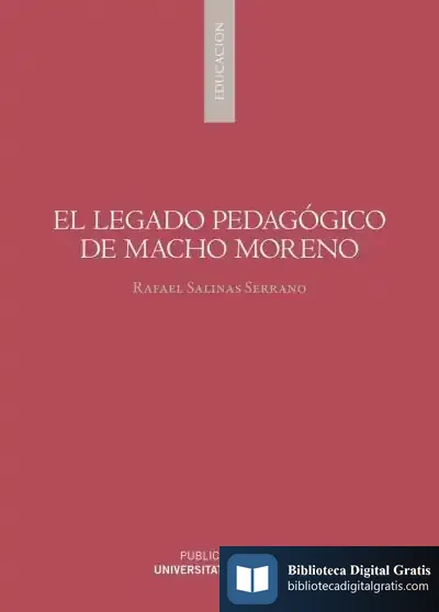 Descargar El Legado Pedagógico De Macho Moreno