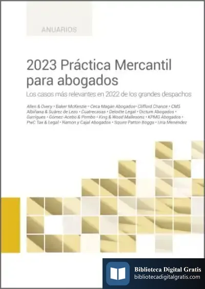 Descargar 2023 Práctica Mercantil Para Abogados de Rafael Sebastián Quetglas
