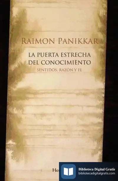 Descargar La Puerta Estrecha Del Conocimiento