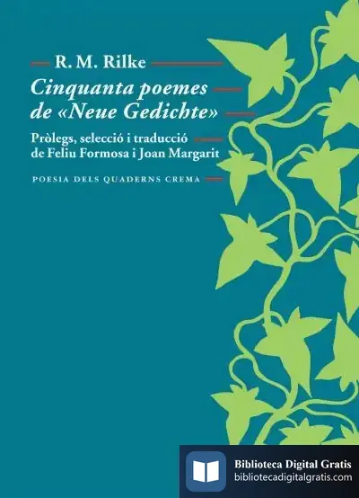 Descargar Cinquanta Poemes De ""Neue Gedichte""