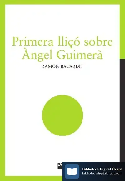 Descargar Primera Lliçó Sobre Àngel Guimerà