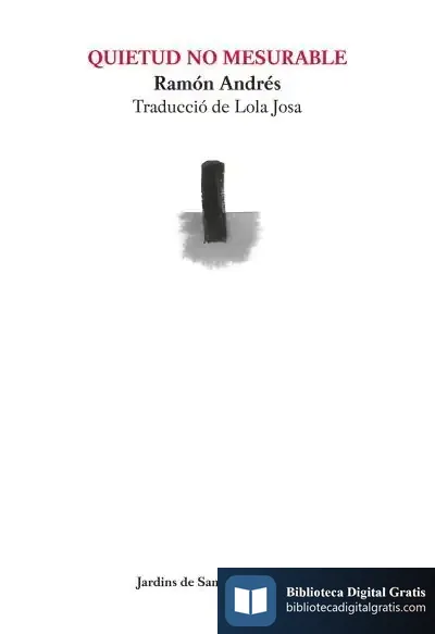 Descargar Quietud No Mesurable de Ramón D' Andrés