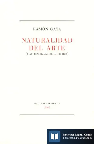 Descargar Naturalidad Del Arte