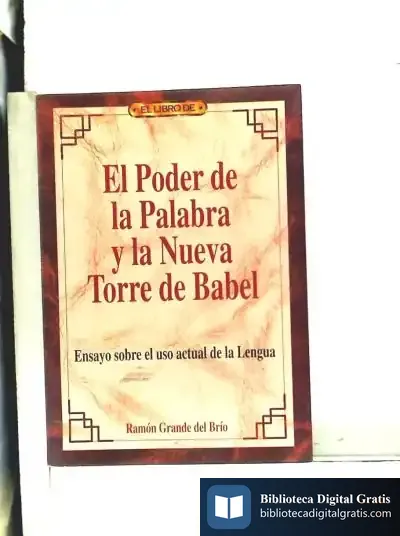 Descargar El Poder De La Palabra Y La Nueva Torre De Babel de Henning Mankell