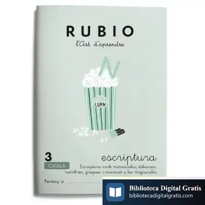 Descargar L'Art D'Aprendre, Escriptura 3 de Ramón Rubio