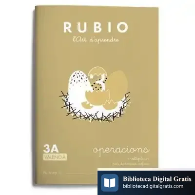 Descargar Operacions 3A Valencià: Multiplicar Per Diverses Xifres de Ramón Rubio