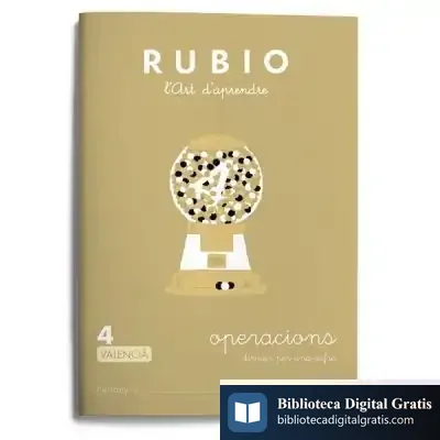 Descargar Operacions 4 Valencià: Dividir Per Una Xifra de Ramón Rubio