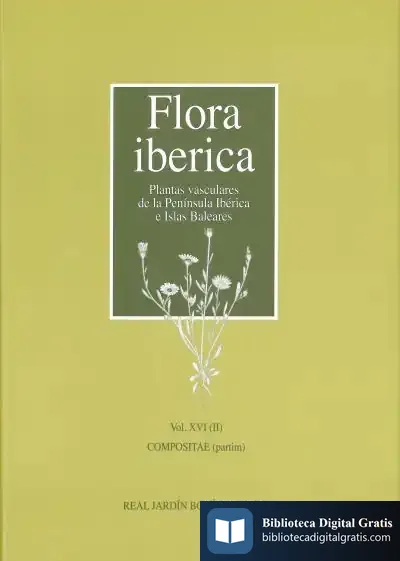 Descargar Flora Iberica. Vol. Xvi (Ii), Compositae (Partim)