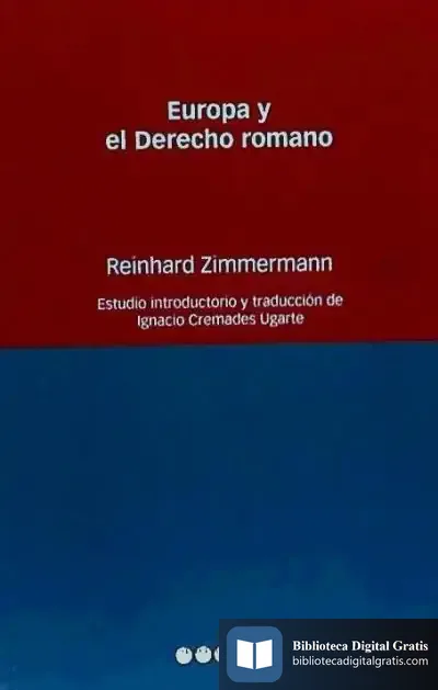 Descargar Europa Y El Derecho Romano de Beatriz Doumerc
