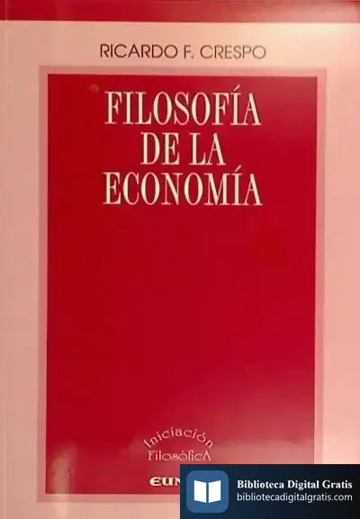 Descargar Filosofía De La Economía
