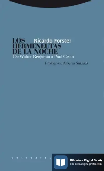 Descargar Los Hermeneutas De La Noche