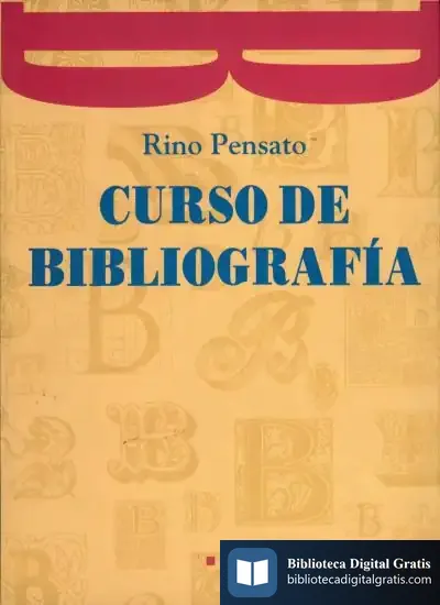 Descargar Curso De Bibliografía de Federico Suárez