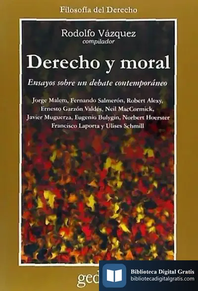 Descargar Derecho Y Moral de Robert Alexy