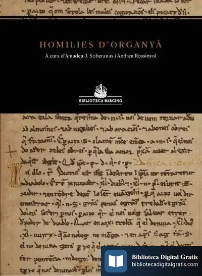 Descargar Homilies D'Organyà. Edició Trilingüe, Amb El Facsímil de Robert Hughes