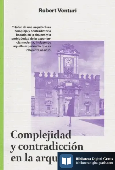 Descargar Complejidad Y Contradicción En Arquitectura