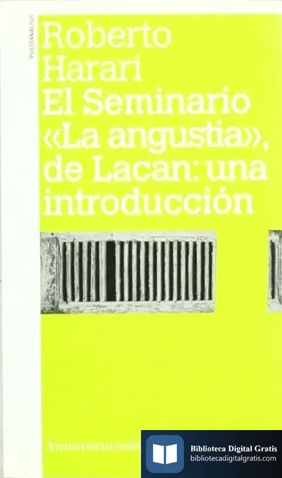Descargar El Seminario «La Angustia», De Lacan: Una Introducción de Jenny Morris