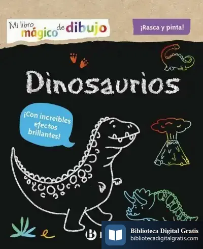 Descargar Mi Libro Mágico De Dibujo. Dinosaurios