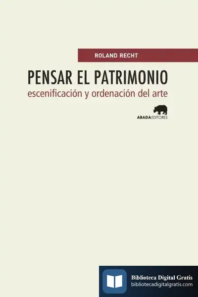 Descargar Pensar El Patrimonio