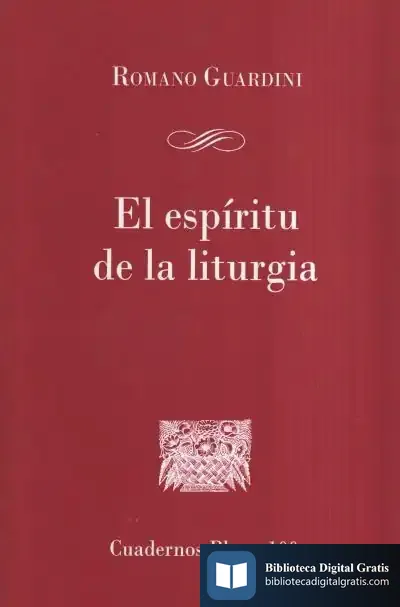 Descargar Espíritu De La Liturgia, El