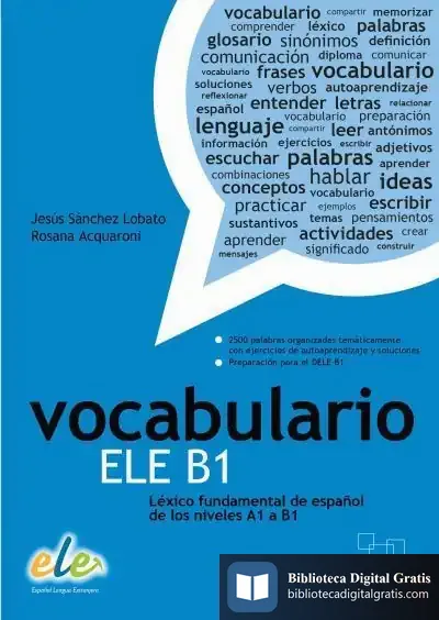 Descargar Vocabulario Ele B1 de Rosana Acquaroni