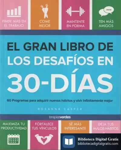 Descargar El Gran Libro De Los Desafíos De 30 Días de Rosanna Casper