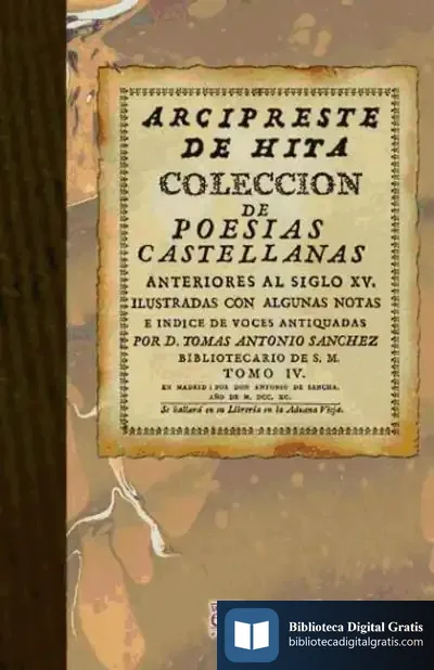 Descargar El Libro Del Buen Amor. Poesias Del Arcipreste De Hita de Benjamin Black