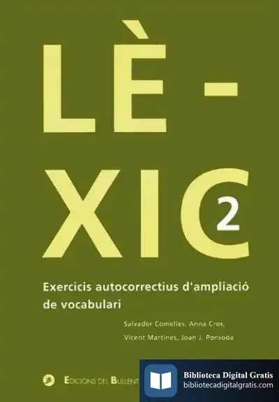 Descargar Lèxic 2 de Salvador Comelles